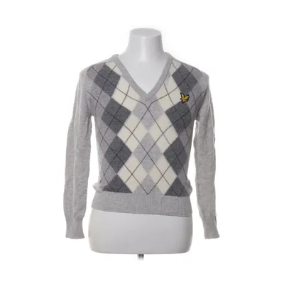 Pullover (Grå, Vit, Svart) från Lyle & Scott Vintage Ull