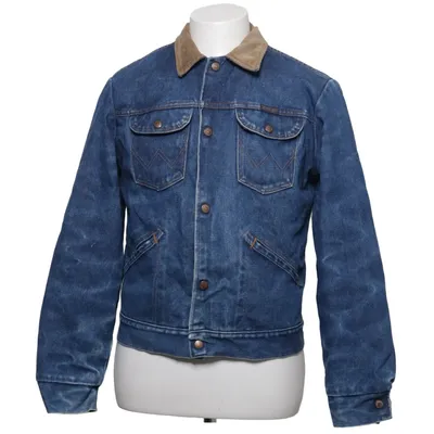 Fodrad jeansjacka (Blå) från Wrangler Akryl, Bomull, Nylon, Polyester