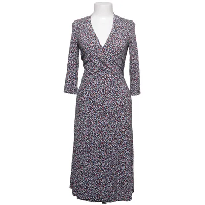 Wickelkleid (Schwarz, Blau, Mehrfarbig) von Miss Clarity Elasthan, Viskose