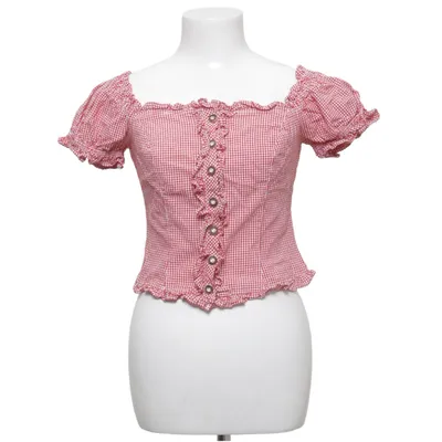 Dirndl blouse (Rood, Wit) van Landhaus by C&A