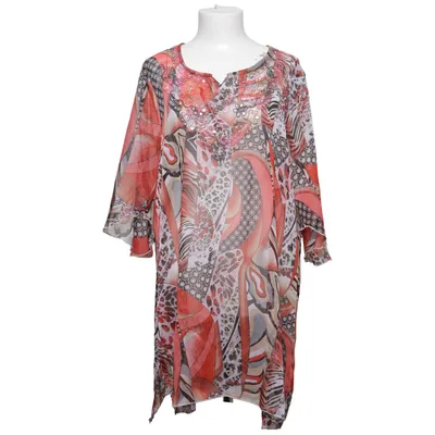 Tuniek (Oranje, Meerkleurig) van Rut Polyester, Viscose