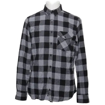 Flannel skjorte (Sort, Grå) fra Limon Company Bomuld, Polyester