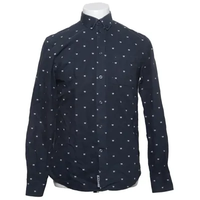 Buttondown-skjorta (Blå, Vit) från Wood Wood Bomull