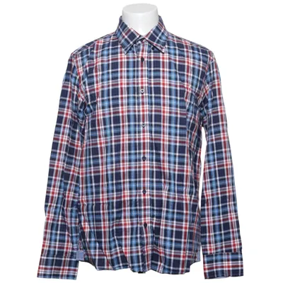 Skjorta (Blå, Röd, Vit) från Carl William Bomull