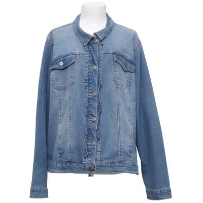 Spijkerjas (Blauw) van Åshild Katoen, Elastaan, Polyester