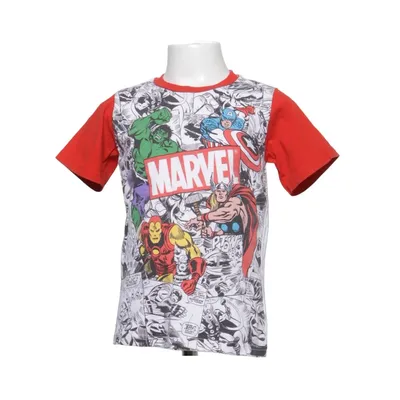 T-shirt (Röd, Vit, Flerfärgad) från Disney Store Ekologisk bomull