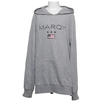 Huvtröja (Grå) från Marqy Bomull, Polyester