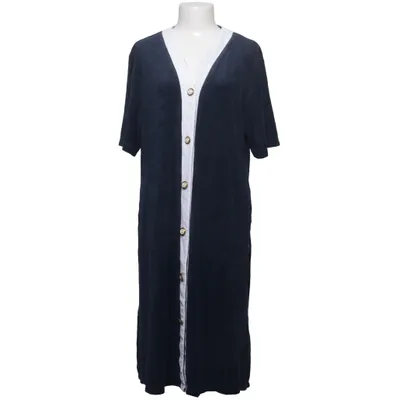 Dress (Blue, White) from Poelman Cotton, Modal, Polyester