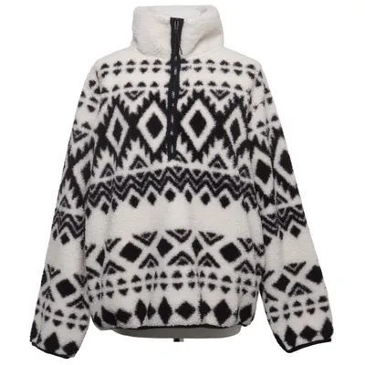 Fleecetröja (Svart, Vit) från Pågen Polyester