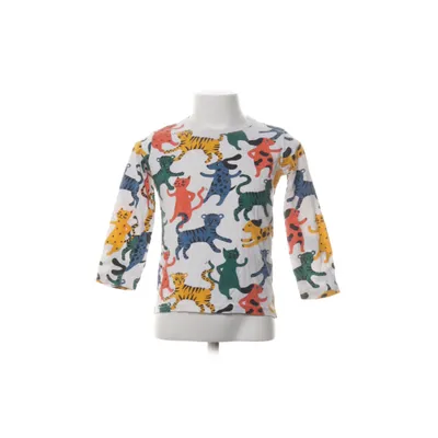 Långärmad t-shirt (Vit, Flerfärgad) från Lindex Kids Bomull