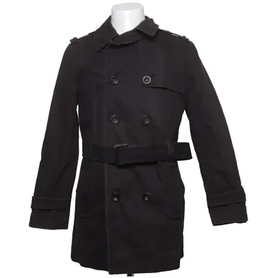 Trench coat (Black) from Zara Man Cotton