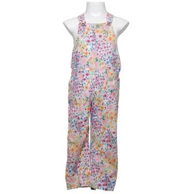 Jumpsuit (Wit, Meerkleurig) van H&M x Angela McKay Katoen