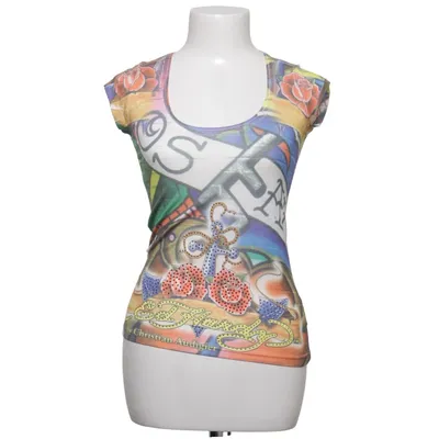 T-shirt (Flerfärgad) från Ed Hardy by Christian Audigier Elastan, Viskos