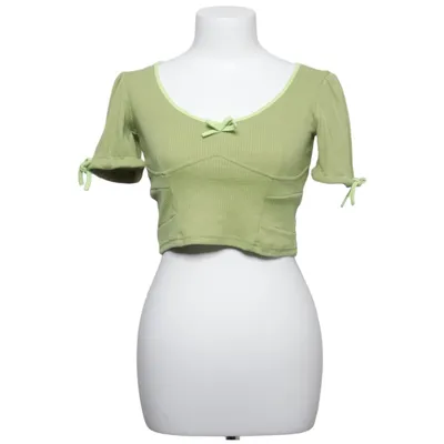 Crop top (Groen) van Cider Katoen, Polyester