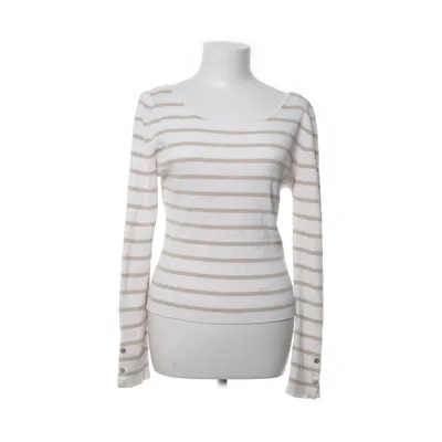 T-shirt à manches longues (Beige, Blanc) de Tintoretto Nylon, Viscose