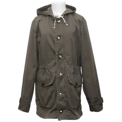 Parka (Green) from Selected Jeans Cotton, Polyester