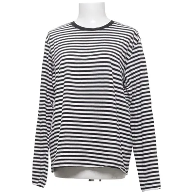 Long sleeve T-shirt (Black, Multicolored) from H&M Basic Cotton