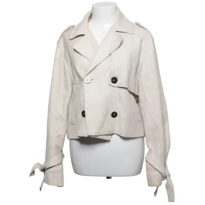 Jacka (Beige) från Mango Suit Acetat, Bomull, Linne, Polyester, Viskos