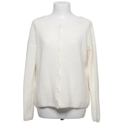 Cardigan (Blanc) de La Maille Sézane Laine d'alpaga, Mohair, Polyamide, Polyester