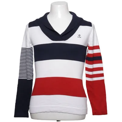 Strickpullover (Blau, Weiß, Rot) von Sir Raymond Tailor Baumwolle