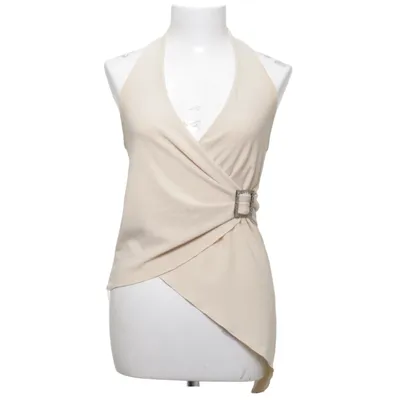 Halterneck top (Beige) fra Young Blood Elastan, Polyester