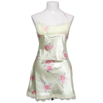 Robe dos-nu (Jaune, Rose) de Finesse Polyester