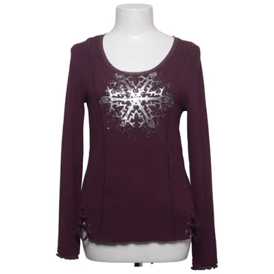 Lange mouwen shirt (Lila) van Biba Elastaan, Polyamide, Viscose