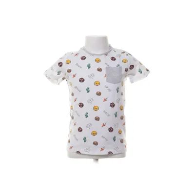 T-shirt (Vit) från Emoji Bomull