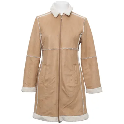Shearling Jacke (Braun, Weiß) von s.Oliver Acryl, Polyester