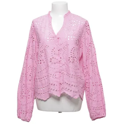 Bluse (Pink) fra ONLY Blue Denim Bomuld