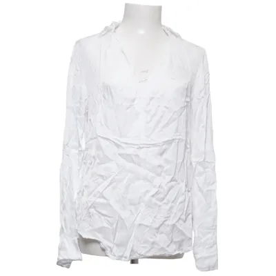 Blouse (White) from Ambra Silk, Viscose