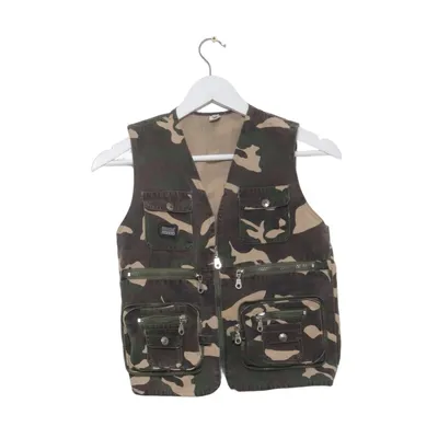 Ydervest (Grøn, Brun, Beige) fra Pelle Pelle Bomuld