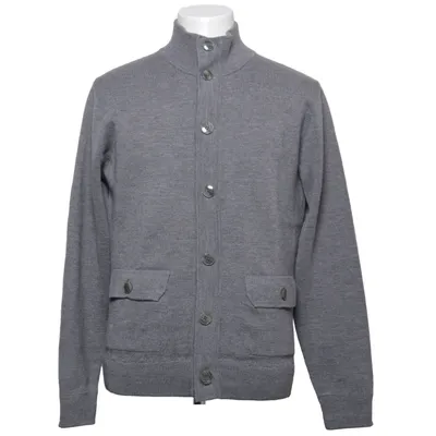 Cardigan (Gray) from Luigi Bianchi Mantova Wool