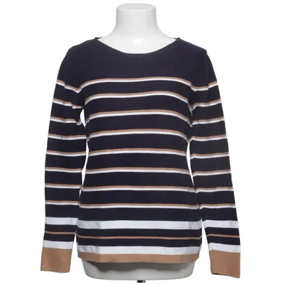 Strickpullover (Blau, Weiß, Braun) von ESPRIT Organic Baumwolle