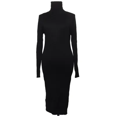 Turtleneck dress (Black) from Lilie Rose Acrylic, Viscose