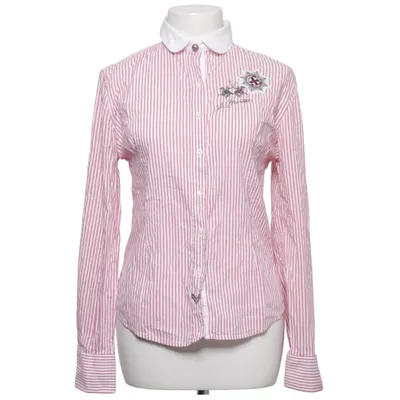 Shirt (Rood, Wit) van La Martina Katoen, Elastaan