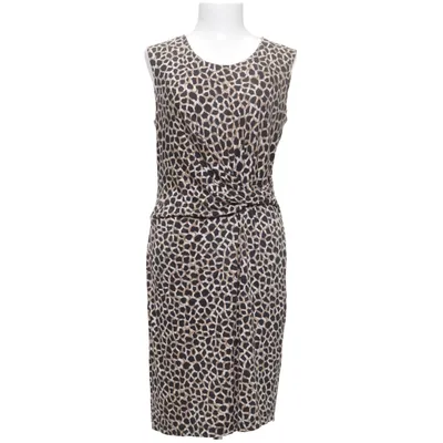 Dress (Black, Beige, Multicolored) from Gerard Darel Cotton, Silk