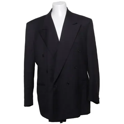 Blazer (Noir) de Pal Zileri Cupro, Laine