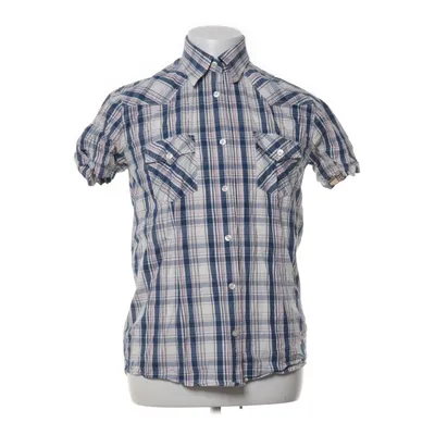 Kortärmad skjorta (Blå, Vit, Rosa) från Jack & Jones Vintage Denim Bomull