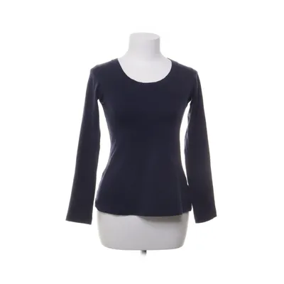 Langærmet t-shirt (Blå) fra McVerdi Elastan, Tencel, Uld