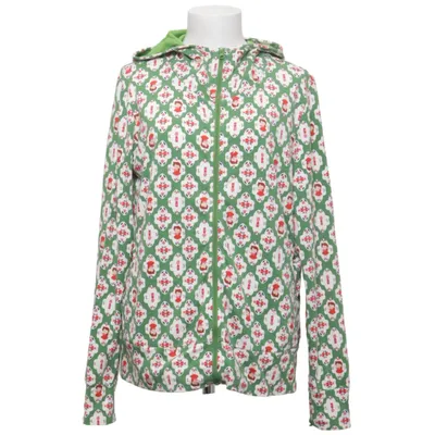 Sweat à capuche (Vert, Blanc, Multicolore) de Blutsgeschwister Élasthane, Coton biologique