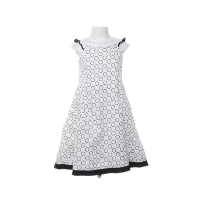 Dress (White, Black) from Mayoral Chic Cotton, Elastane, Polyester