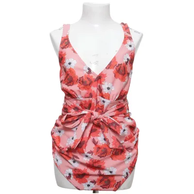 Maillot de bain une pièce (Rose, Rouge) de ASOS Swim Élasthane, Polyester