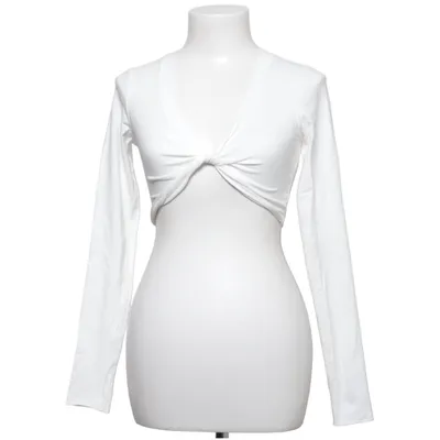 Crop top (Wit) van Sisterly Tribe Elastaan, Organisch katoen