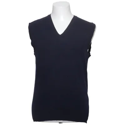 Pull sans manches (Bleu) de Adverb Polyamide, Laine