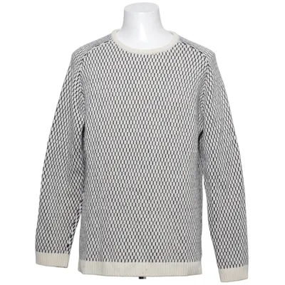 Tröja (Vit, Svart) från Klitmøller Ull