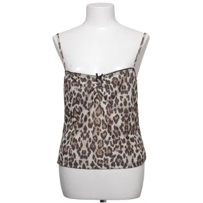 Tanktop  (Beige, Brun, Sort) fra Gina Tricot