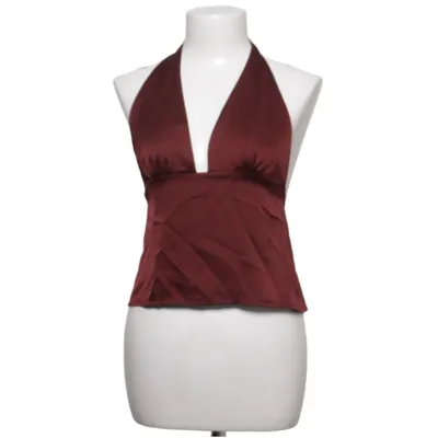 Neckholder Top (Rot) von Gina Tricot Polyester