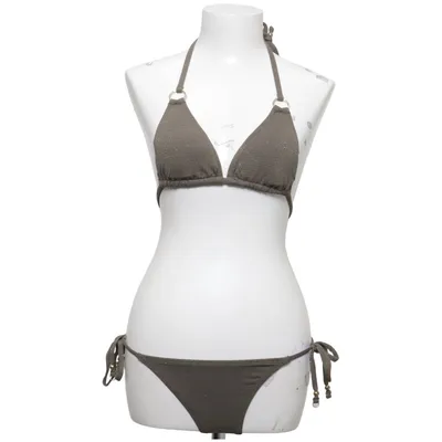Bikini (Gris) de Ann Christine Élasthane, Fibre métallique, Polyamide
