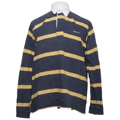 Rugby shirt (Blauw, Geel) van Iets Frans Katoen
